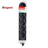 LG 694558 PRODUZNI BLOK 6X2P+E 1.5M (CRNA/T.SIVA)