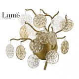 LUNA 166 ZIDNA LAMPA 2*G9 BRONZA