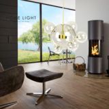 LUNA 197 LUSTER LED 14W 3000K ANTIQUE MESING