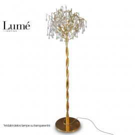 LUNA 212 PODNA LAMPA 5*G9 SAMPANJ
