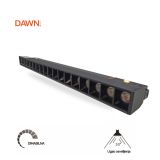 MAGNETIC SVETILJKA LED02-12W 3000K 30° 48V DC CRNA