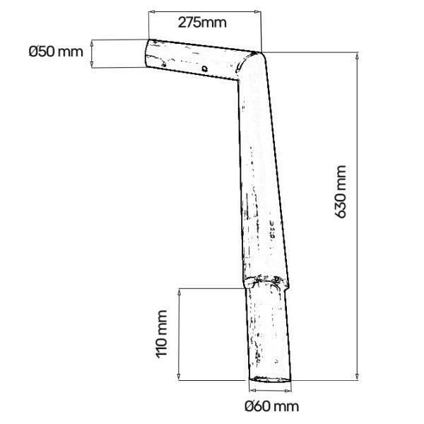 METALNI NOSAC SG-PB.05.01 50CM