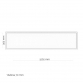 METALNI RAM ZA PANEL 12030 NADGRADNI BACKLIGHT (70mm)