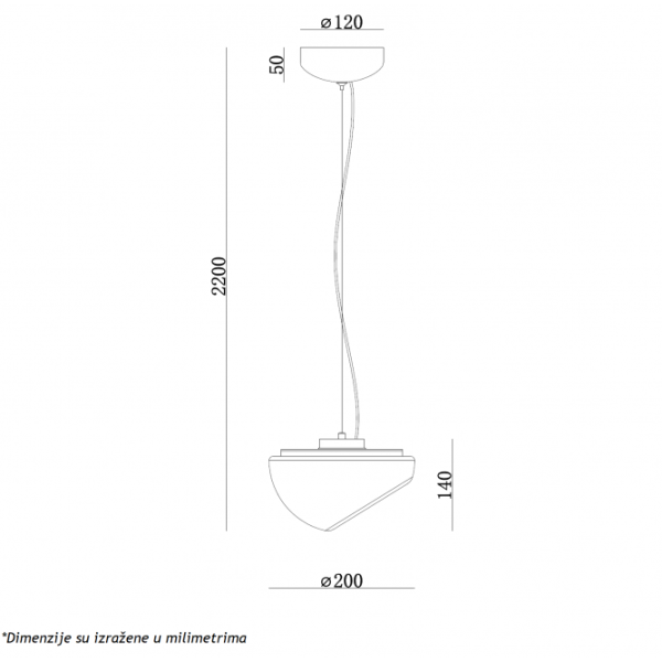 MONARI 12 VISILICA 6.5W 3000K