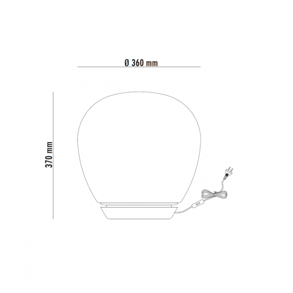 MONARI 19 STONA LAMPA 3W 3000K