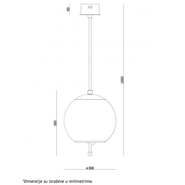 MONARI 31 VISILICA 10W 2800K