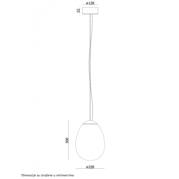 MONARI 37 VISILICA 5W 3000K