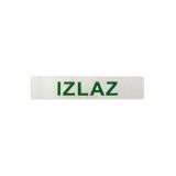 NALEPNICA 22,1*4,7CM IZLAZ