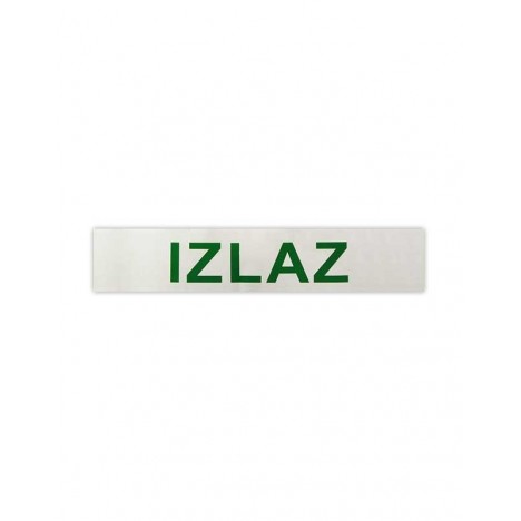 NALEPNICA 22,1*4,7CM IZLAZ