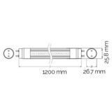 OSRAM LED CEV 1.2M 16W/840 ST8E JEDNOSTRANA