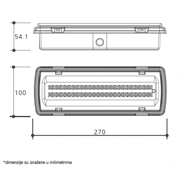 PANIK SVETILJKA 50 LED 507L