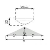 PLAFONJERA SENZOR 1024 2XE27 BELA