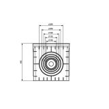 PODNA PVC KUTIJA 40X40X40 MD9110