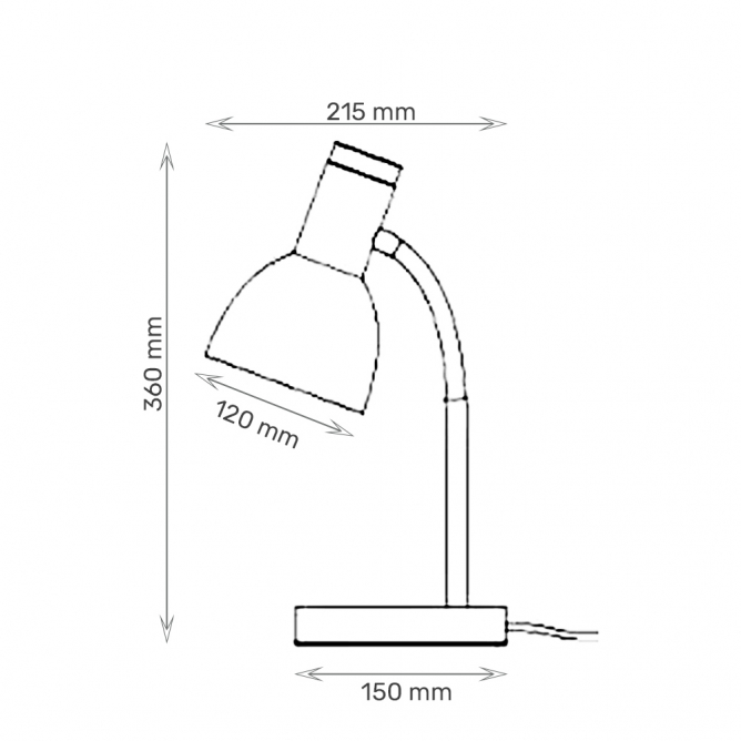 RL STONA LAMPA HN2594-3280 BEIGE 3280 + BLACK + WHITE
