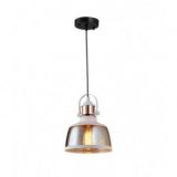 RUSTIK 94 VISILICA 1*E27 WHITE/COPER/COGNAC GLASS