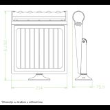 SOLARNA LED SVETILJKA LD-SSL-8W