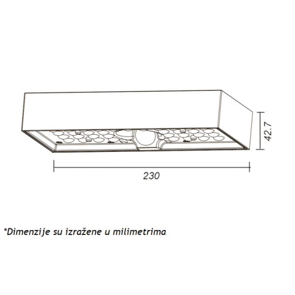 SOLARNA LED SVETILJKA LD-SWL-6W BELA