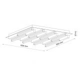 SOLEA 33 PLAFONSKA SVETILJKA 36W 3000/4000/6000K CRNA/DRVO DIM