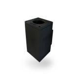 SVETILJKA JM-2123 ZIDNA 2*GU10 CRNA IP65
