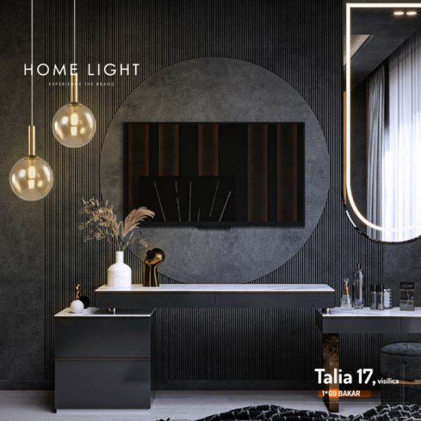 TALIA 17 VISILICA 1*G9 BAKARTALIA 17 VISILICA 1*G9 BAKAR