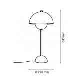 TALIA 79 STONA LAMPA 1*E27 SIVA