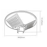 LED ULICNA SOLARNA SVETILJKA E05 20W 4000K