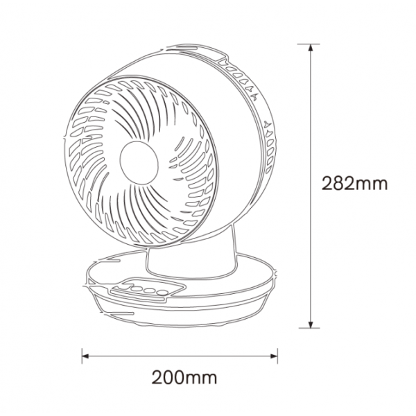 VENTILATOR STONI XH2005L