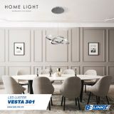 VESTA 301 LUSTER LED 36W 3000/4000/6000K chrome/black