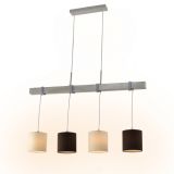 VESTA 435 LUSTER 4XE27 BELA/CRNA