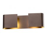 VESTA 446 ZIDNA LAMPA 2*G9 BRAON WENGE