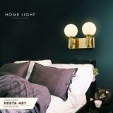 VESTA 451 ZIDNA LAMPA 2*E14 MESING