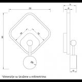 vesta-466-zidna-lampa-15w-3000k-crnabruseno-zlato