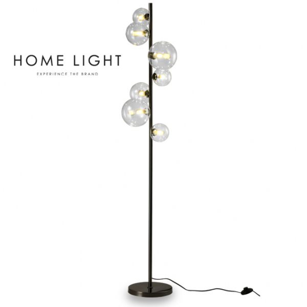 VESTA 601 PODNA LAMPA 7*G9 CRNA