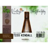 VINTAGE KENDALL T220 VISILICA 1*E27 (O 220 mm, h-460 mm) – SKU01404