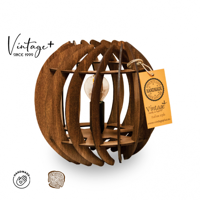 VINTAGE VIOLETTE S230 STONA LAMPA 1*E14 (O 230 mm, h-220 mm) – SKU01217